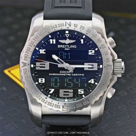 pre owned breitling cockpit|Breitling cockpit b50 price.